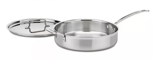 lot 223 image: Cuisinart MultiClad Pro 5.5-Qt. Saute Pan with Cover