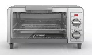 lot 242 image: BLACKDECKER 4 Slice Toaster Oven