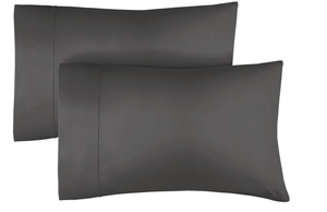 lot 251 image: 2PCS King Size CGK 100% Cotton Pillow Cases 400 Thread Count- Cooling, Breathable & Soft Pillowcase Covers Set