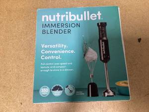 lot 414 image: Nutribullet Immersion Blender