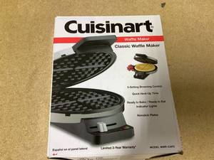 lot 417 image: Cuisinart WMR-CANAS Round Waffle Maker