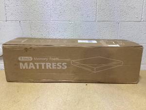lot 438 image: 8 inch Memory Foam Mattress, Twin Size