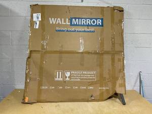 lot 321 image: RGB Circular wall mirror 47