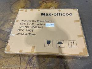 lot 17 image: Magnetic White Board Dry Erase Whiteboard