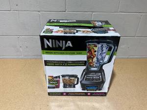 lot 45 image: Ninja BL770 Mega Kitchen System Blender & Food Processor