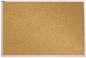 lot 302 image: Quartet Education Cork Bulletin Board, 72 x 48