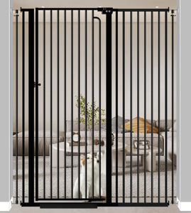 lot 338 image: THEYFIRST Extra Tall Cat Gate 29.1-33.8
