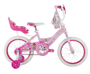 lot 461 image: Huffy 16 Disney Princess Kids Bike, Fits Riders 35 - 40, Pink, Child, Girls