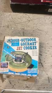lot 77 image: Rivers Brand Indoor-Outdoor Gourmet Jet Cooker in Box