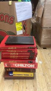 lot 93 image: Automotive Repair Manual Collection Including Chilton, Motor, and Truck Shop Manuals