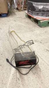 lot 107 image: Miller High Life Neon Lighted Bar Sign Not in Working Condition
