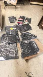 lot 139 image: Lot of Rubber Floor Mats for Vehicles, Mud Flaps and Seat Covers
