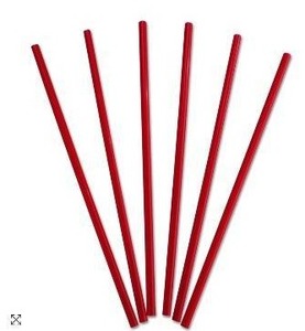 lot 179 image: Box of Plastic Giant Straws in Open Packaging
