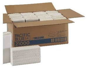 lot 182 image: Case of Multifold Premium 2-Ply Paper Towels White 16 Packs