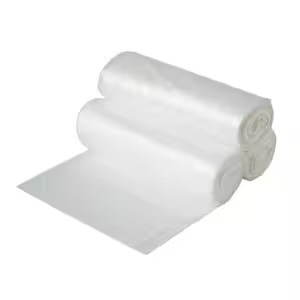 lot 190 image: Monogram 40x48 Inch Natural Can Liners, Open Box 225 Count Box