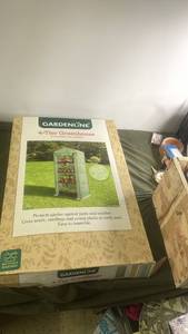 lot 223 image: Gardenlyne 4-Tier Greenhouse 2.28 x 1.67 x 5.24 Feet Sealed Box