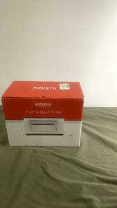 lot 227 image: MUNBYN Thermal Label Printer for Shipping Packages 4x6 Labels in Box