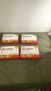 lot 233 image: Lot of 4 Mold Alert Do It Yourself Mold Test Kits