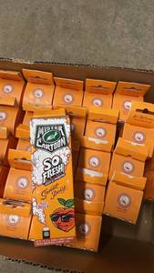 lot 268 image: Case of Mister Cartoon So Fresh Odor Eliminating Foggers, Sunset Peach Scent