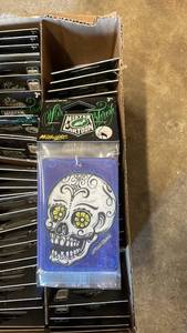 lot 273 image: Bulk Lot of Mister Cartoon Skulls and Roses Car Air Fresheners