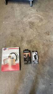 lot 296 image: CarQuest Filter Set with Duracell and Schumacher Power Converters