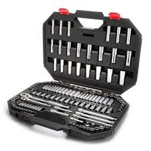 lot 12 image: Husky 144-Position 14 in. and 38 in. Drive Mechanics Tool Set (125-Piece)  Customer Returns See Pictures