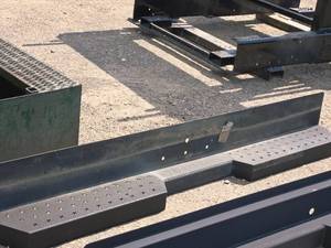 lot 95 image: 74 Non-Slip Commercial Truck Rear Bumper  Recessed Middle