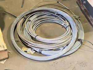 lot 120 image: Lot of  Assorted Cables  Various Thickness and Length