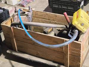lot 149 image: Lot of (1 Woodent Crate) Assorted Hydraulic Equipment - Enerpac Turbo, Misc