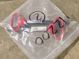 lot 156 image: Lot of (2) Double HH Trailer Hitch Pins  Heat Treated 6 12 x 34 (in original packaging)