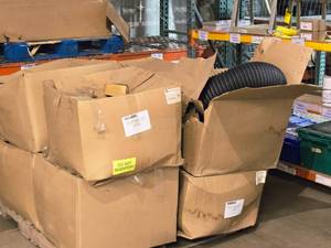 lot 171 image: Lot of (8 Boxes) Garage Exhaust Hose 1-count ( 8 total items ) (in original packaging)