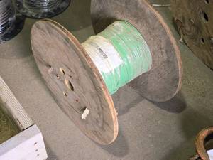 lot 204 image: Lot of (1 Spool) 1000 Trailer Electrical Wire  GXL 14-W (Light Green)