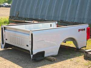lot 231 image: Ford FX4 l Off Road Truck Box with Tailgate, Bumper  Flaps  All In Mint Condition