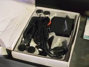 lot 243 image: Rear View Safety Inc Vehicle Rearview Parking Sensor System RVS-112 (in original packaging)