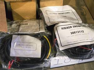 lot 279 image: Lot of (2 Boxes) Hiniker Snow Plow Headlight Adapter & Harness Kits (in original packaging)