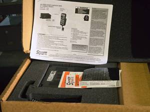 lot 249 image: Sound Off Signal 400 Series Remote Amplifier Siren (in original packaging) with Handheld Remote
