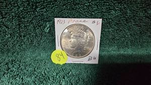 lot 84 image: 1923 Peace $1 BU