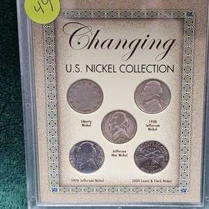 lot 49 image: The Changing US Nickel Collection 5c