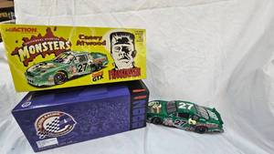 lot 114 image: Action Racing 124 #Universal Studio Monsters-Frankenstein-Casey Atwood-#18-Castrol
