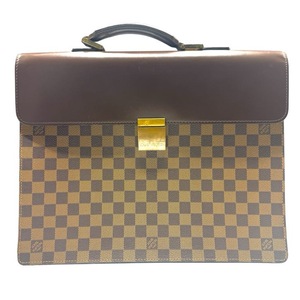 lot 16B image: Louis Vuitton Damier Ebene Serviette Conseiller Briefcase Pre-Owned Retail $1,800