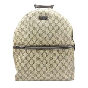 lot 6A image: Gucci GG Supreme Monogram Backpack Pre-Owned Retail $1,200