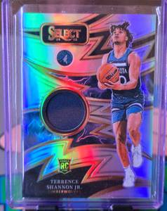 lot 17 image: TERRENCE SHANNON JR 2024-25 PANINI SELECT SPARKS ROOKIE CARD PATCH