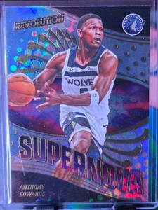 lot 57 image: ANTHONY EDWARDS 2024-25 PANINI REVOLUTION SUPERNOVA