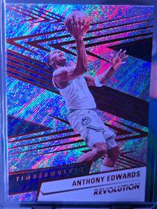 lot 67 image: ANTHONY EDWARDS 2024-25 PANINI REVOLUTION