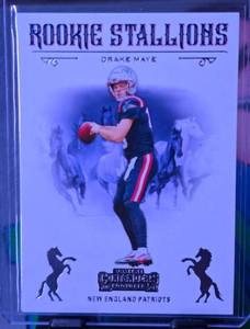 lot 38 image: DRAKE MAYE 2024 PANINI CONTENDERS ROOKIE STALLIONS