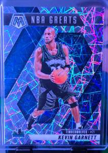 lot 92 image: KEVIN GARNETT 2024-25 PANINI MOSIAC NBA GREATS LAZER
