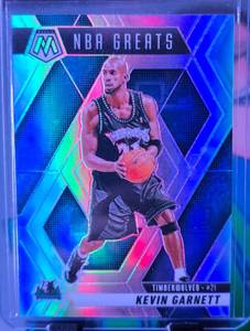 lot 54 image: KEVIN GARNETT 2024-25 PANINI MOSAIC SILVER