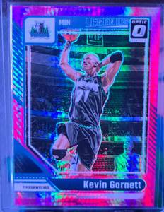 lot 44 image: KEVIN GARNETT 2024-25 PANINI DONRUSS OPTIC PINK HYPER