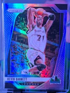 lot 83 image: KEVIN GARNETT 2024-25 PANINI PRIZM SILVER
