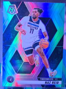 lot 49 image: NAZ REID 2024-25 PANINI MOSAIC SILVER